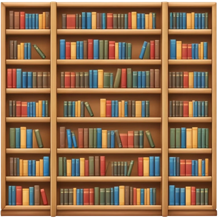 bookshelf emoji