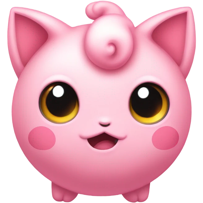 Jigglypuff pouting emoji