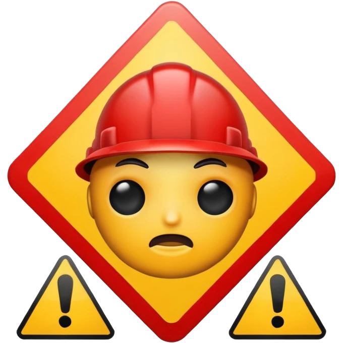 warning sign emoji