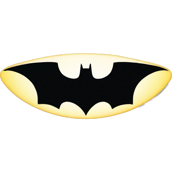 Batman logo emoji