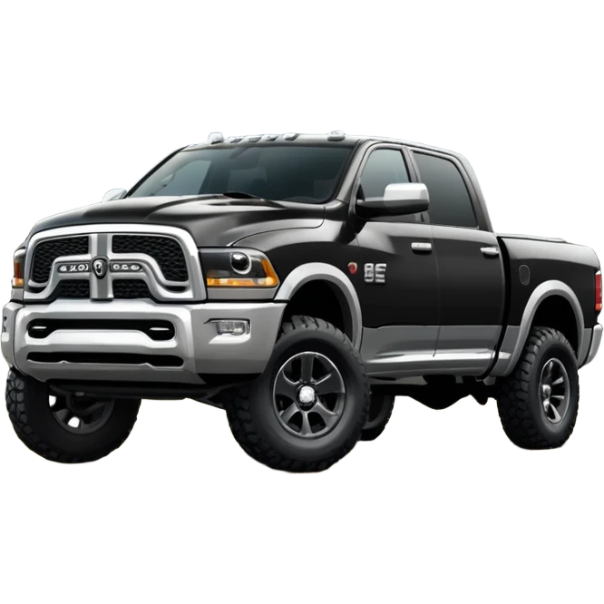 2017 Dodge Ram Ourdoorsman Black emoji