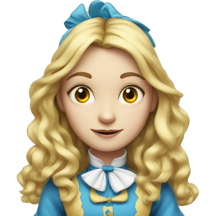 Alice in Wonderland emoji
