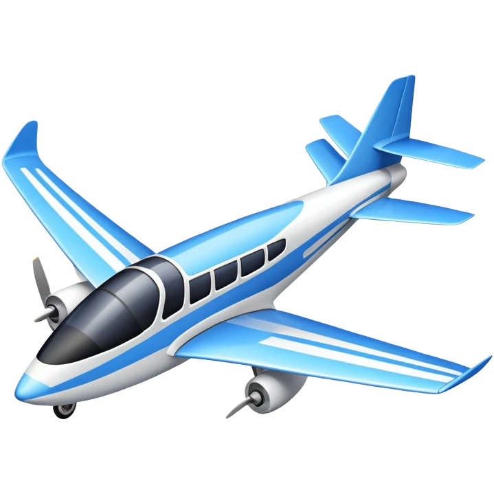 An icon featuring a remote-controlled model airplane soaring through the sky, with a detailed transmitter in the foreground. The sky is clear with motion lines showing flight. Transparent background emphasizes the precision, creativity, and joy of aeromodelling as a sport. emoji