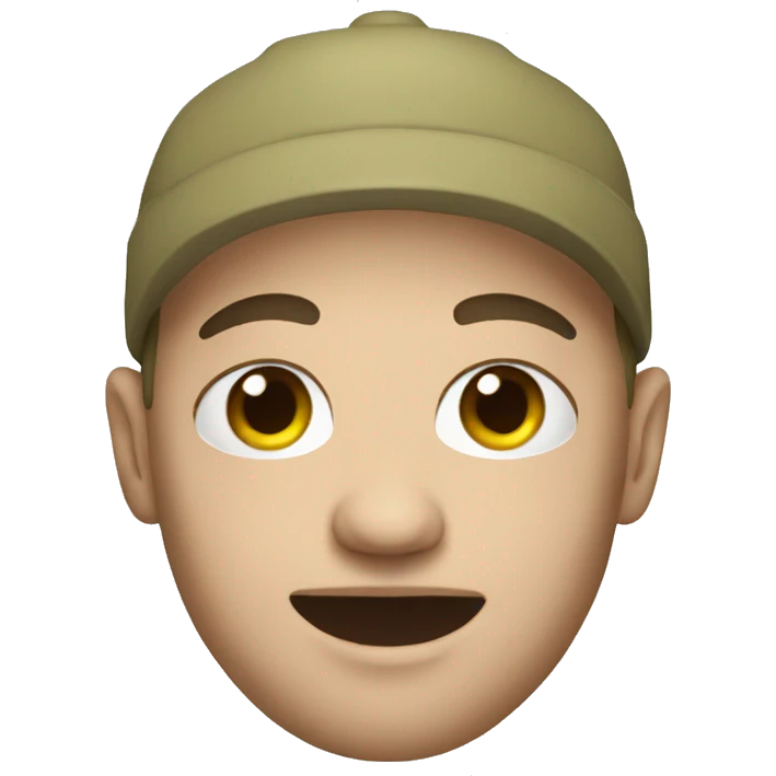 German Rapper cro emoji