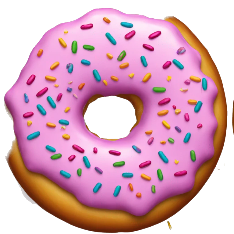 donut with sprinkles emoji