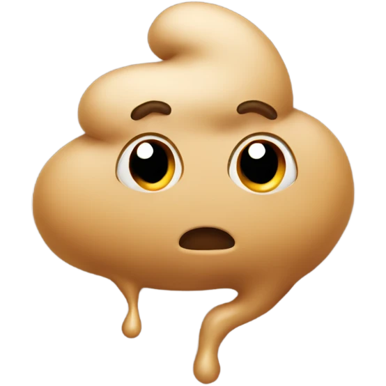 Cute poop  emoji