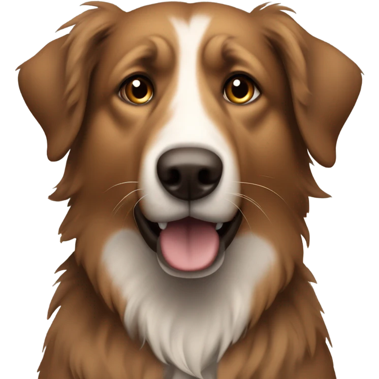 brown mongrel emoji