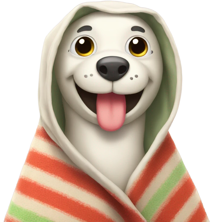happy pepper in blanket emoji