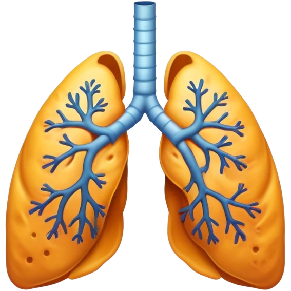 lungs with tuberculosis bacteria emoji