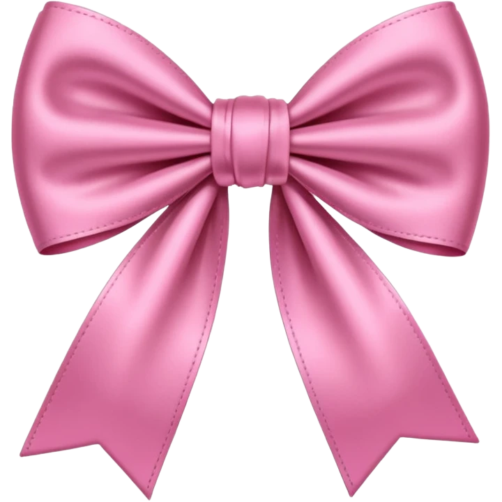 pink bow emoji