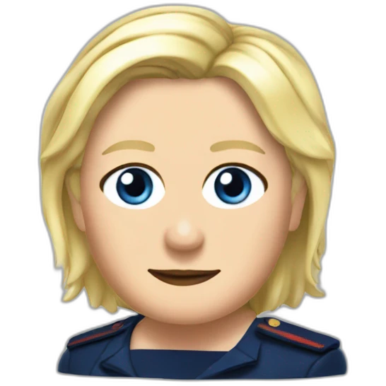 marine le pen emoji