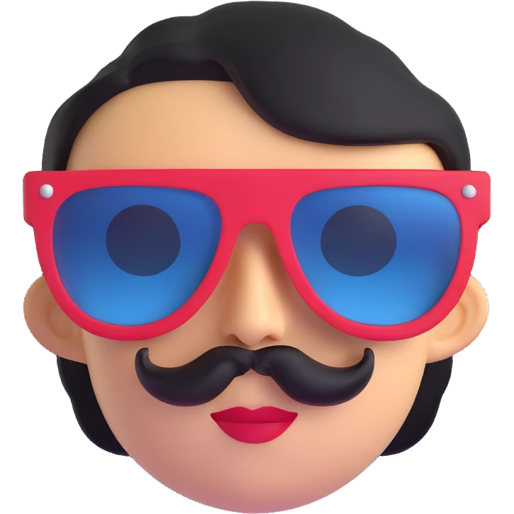 cool sunglasses face emoji