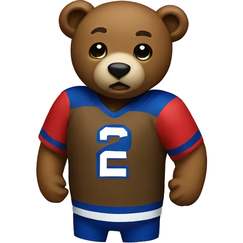 Bear bills jersey emoji