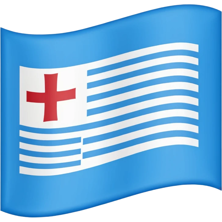 Hazme la bandera de la comunidad autónoma de galicia (España) emoji