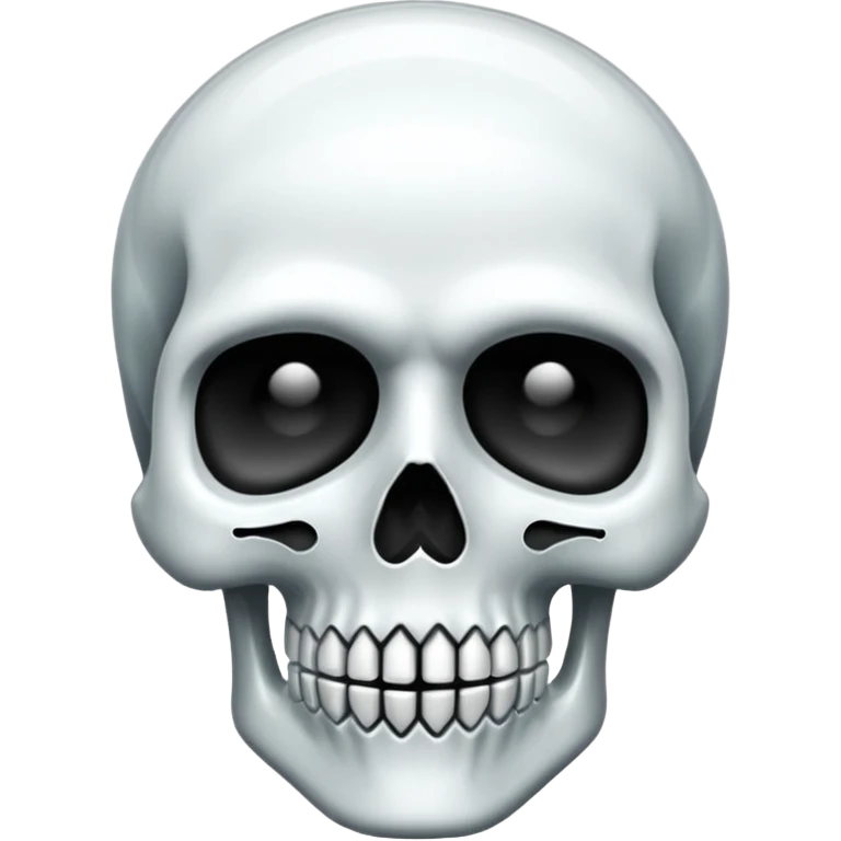 Caveira de cristal emoji