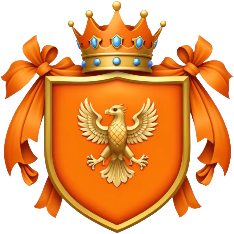 orange coat of arms emoji