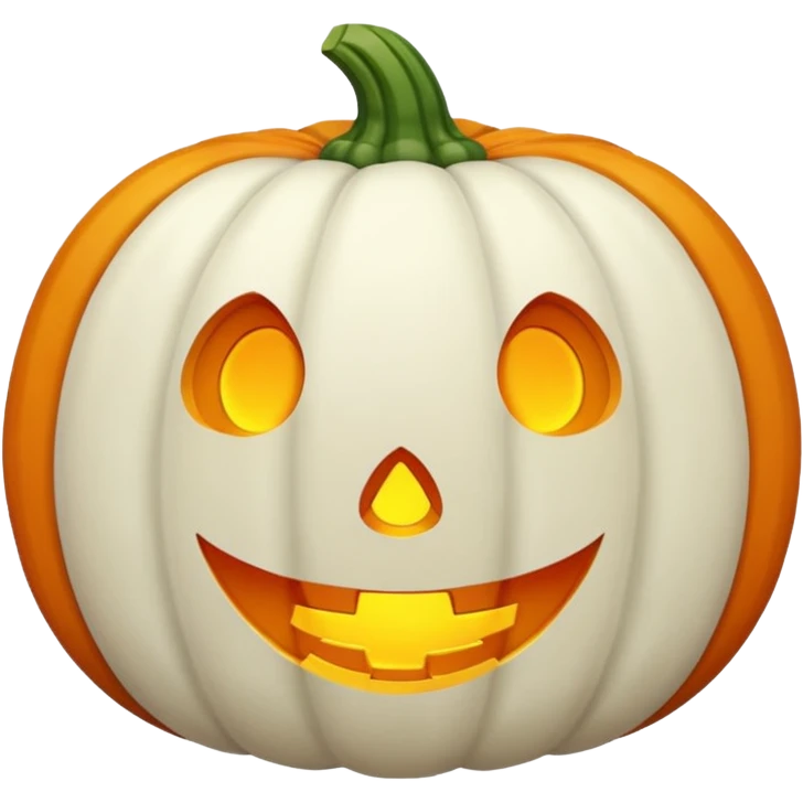 White Pumpkin emoji