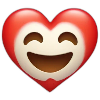 In love heart  emoji