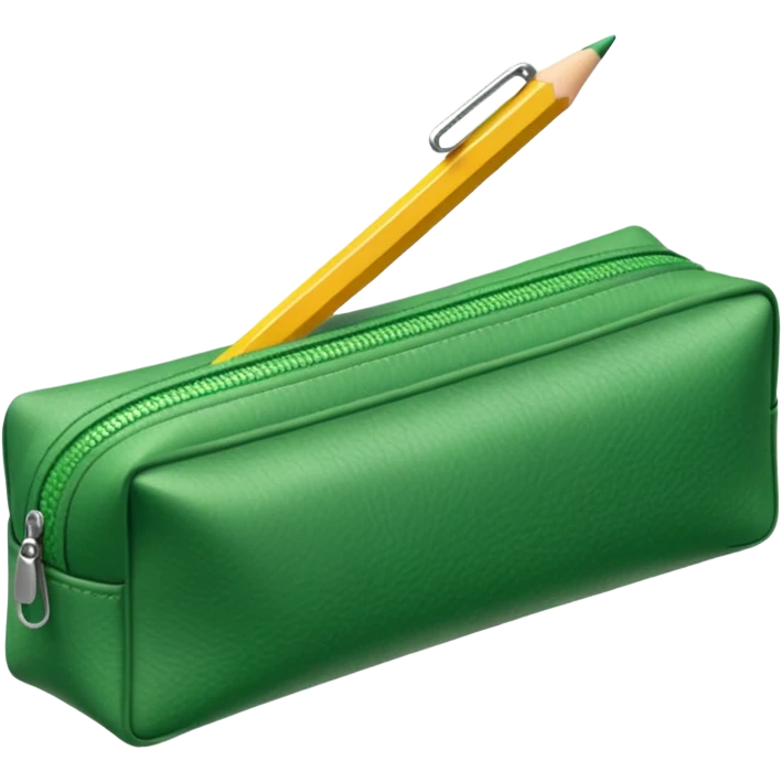 green Pencil Case emoji