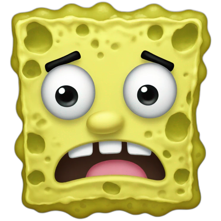 spongebob crying emoji