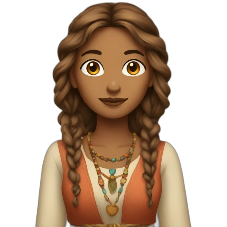 bohemian women. emoji