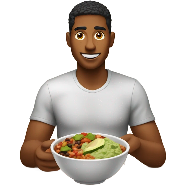 Eating chipotle  emoji