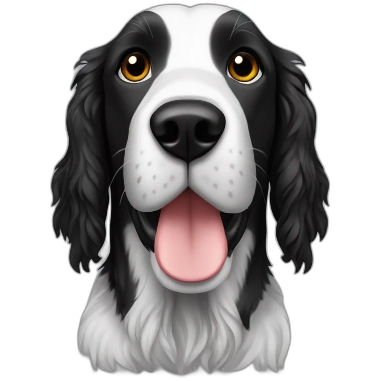 setter anglais noir emoji