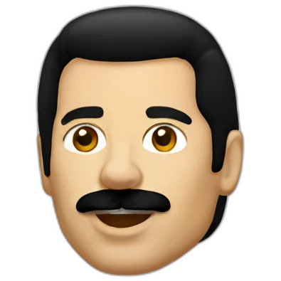 Freddie Mercury emoji