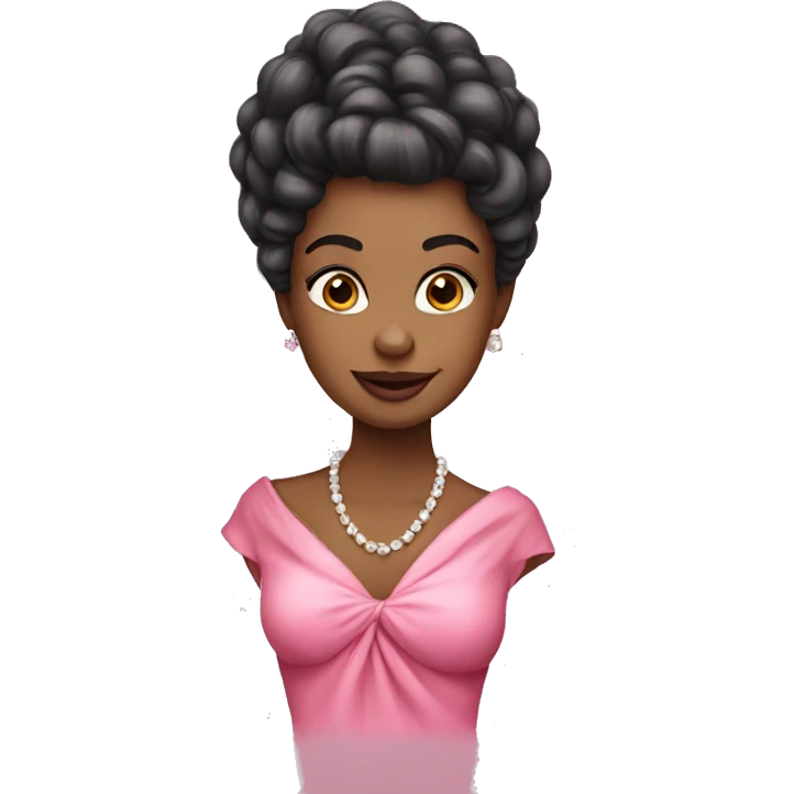 Pink coquette emoji