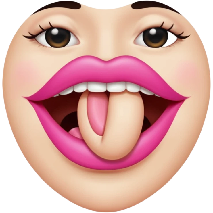 toe in mouth emoji