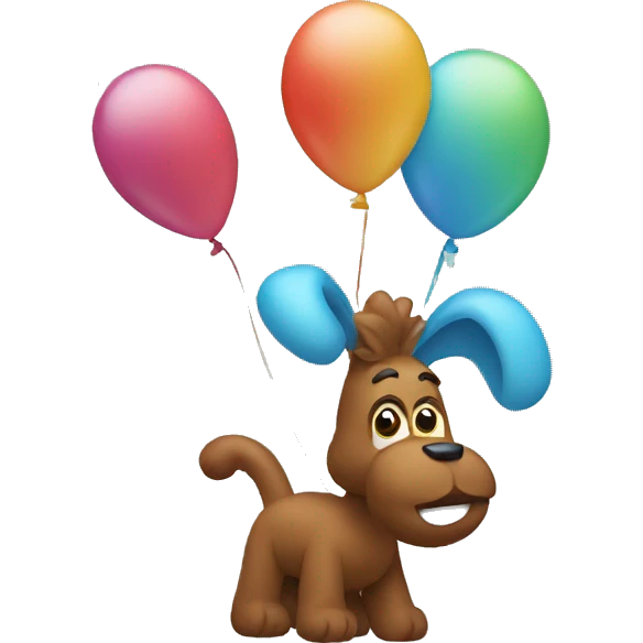balloon animal emoji
