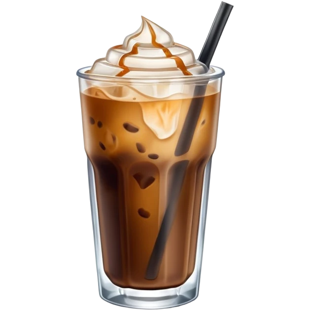 Iced coffee emoji