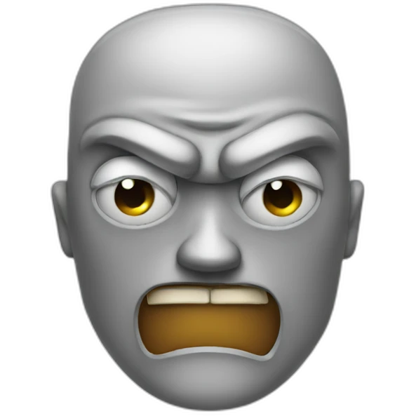 grumpy bot emoji