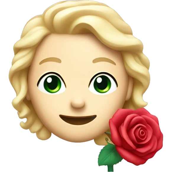 rose toy emoji