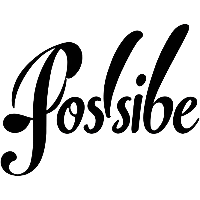 the word possible emoji