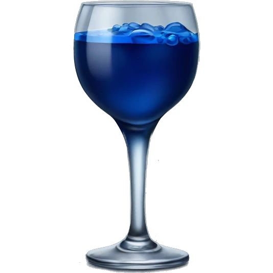 dark blue alcohol drink emoji