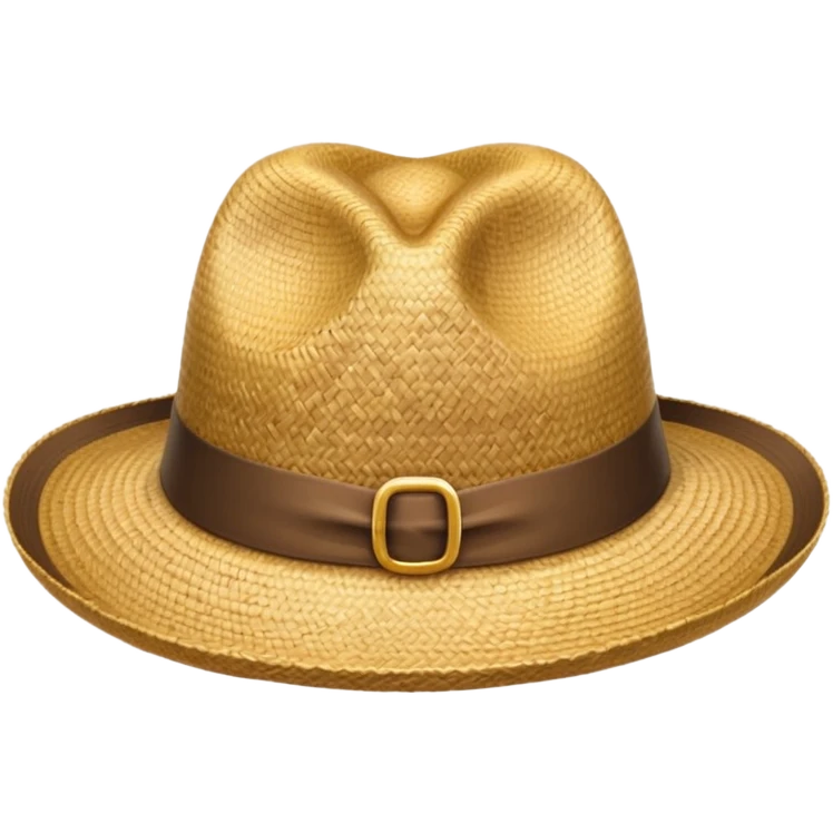 Straw hat emoji