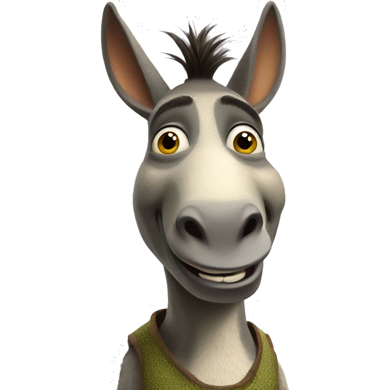 Burro de shrek emoji
