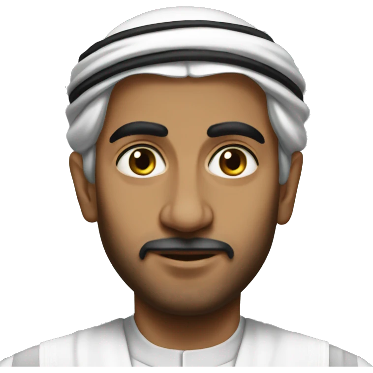 Faisal of Saudi Arabia realistic emoji