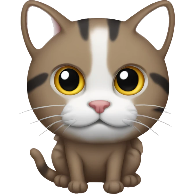 Cat make poop emoji