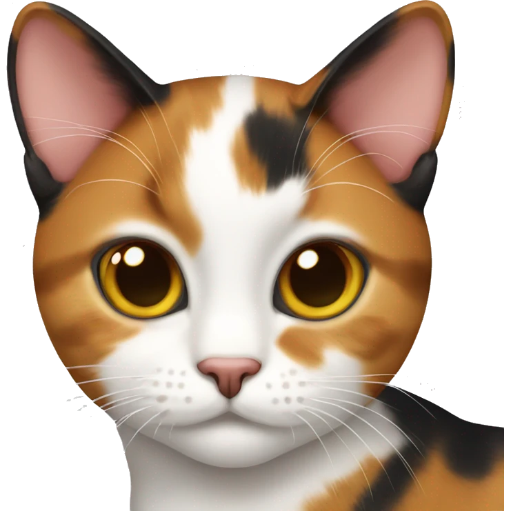 Calico cat emoji