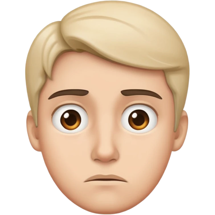 nonchalant but kinda care emoji