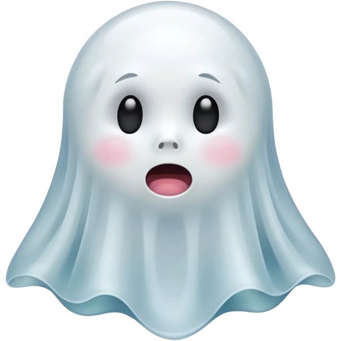 sleepy ghost emoji