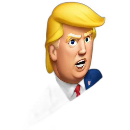 trump on truck emoji