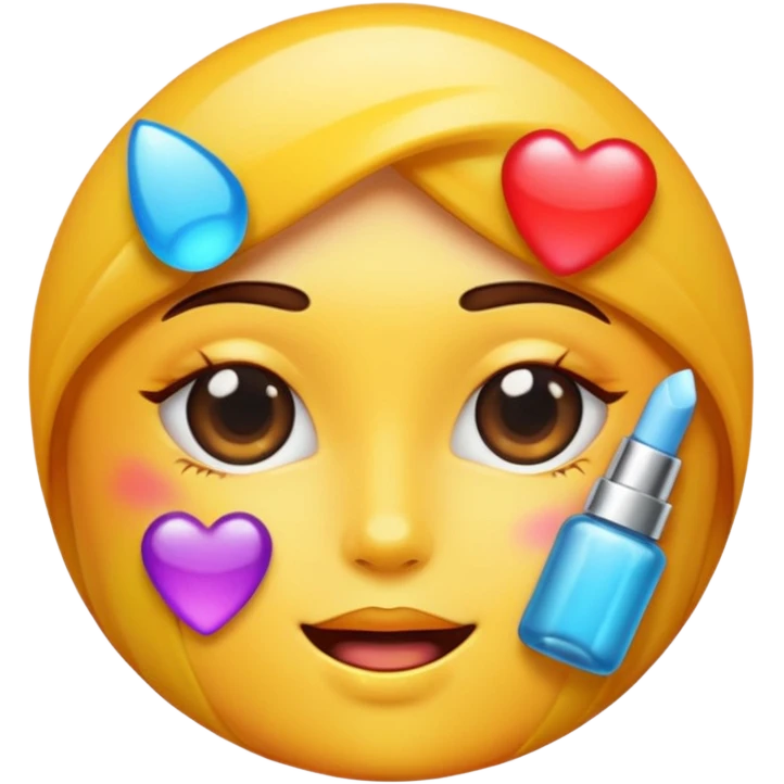 Cosmetic emoji