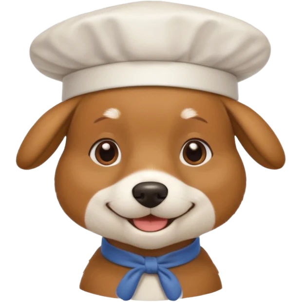 chef dog emoji
