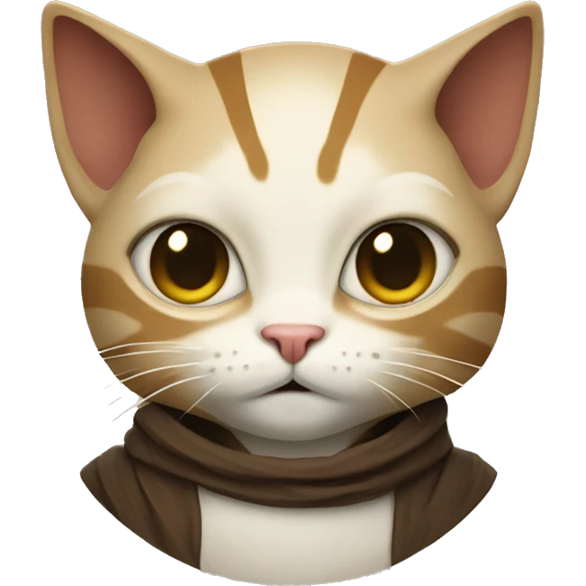 Jedi Cat emoji