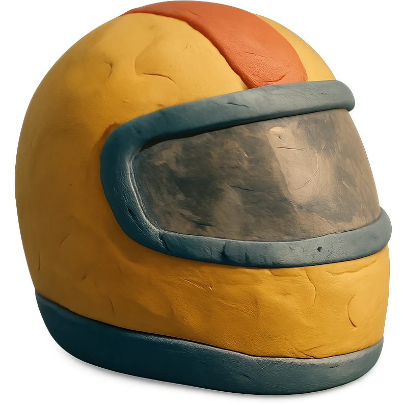 motorcycle helmet emoji