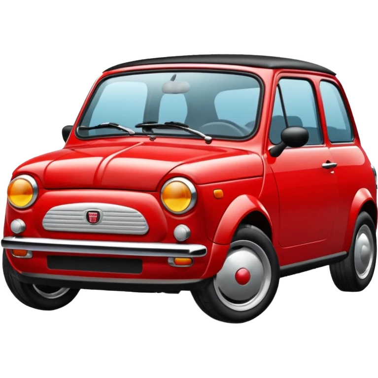 fiat mini rosso emoji