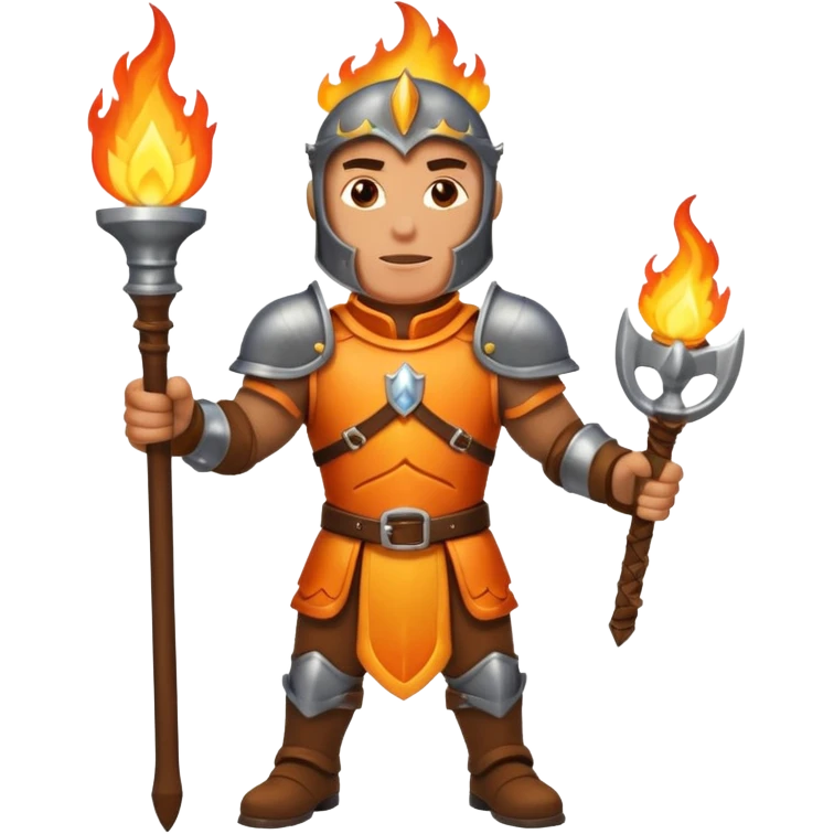 Castle Torch Guard emoji